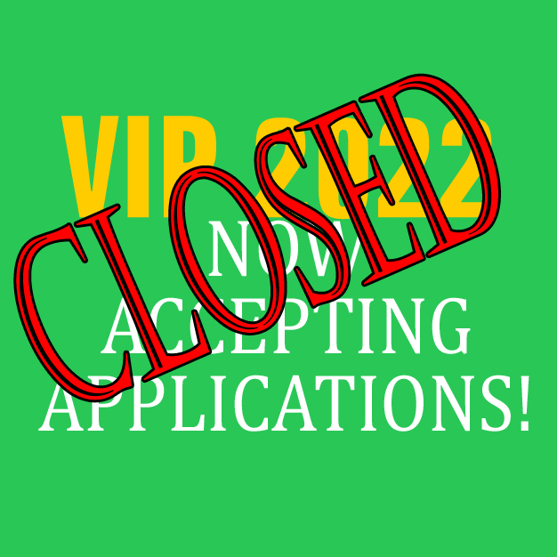 CLOSED APPLICATIONS CHECK BACK IN 2024 !