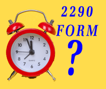 ¿Ya pagaste el impuesto de  carretera forma 2290?