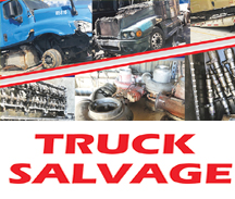 Truck Salvage Parts Sale
