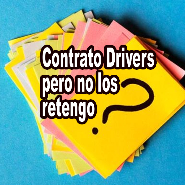 Contrato Choferes pero no se quedan?